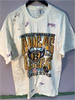 Baltimore Ravens signed defense shirt 16 signature