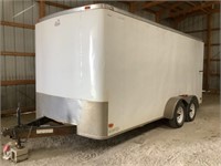 2013 Enclosed Trailer with Spray Foam Set Up