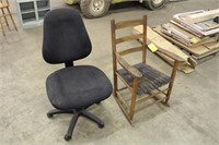 OFFICE CHAIR WITH ROCKING CHAIR