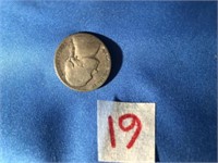 1943P Silver War Nickel