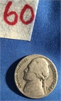 1942 Silver War Nickel