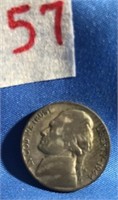 1944P Silver War Nickel