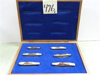 (6) Case One Dot Bradford Centennial Pocketknives
