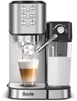 ILAVIE Espresso Machine 20 Bar, 6-in-1 Espresso Co