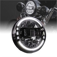 TRUE MODS 7" LED Harley Headlight [DOT Approved] [