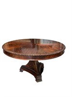 Neoclassical Center Table w/Handcarved Details