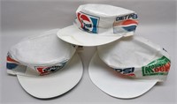 3 Pepsi Hats