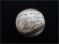 Authentic Lou Gehrig Signed Baseball