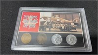 The Coins That Won The War In Hard Plastic Case