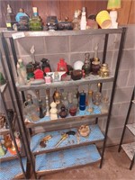 Shelf and all Avon cologne bottles included