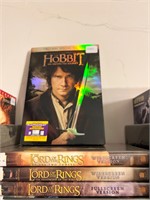 DVDs Lord of the Rings Hobbit Movies