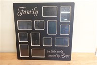 Family Love multi picture display