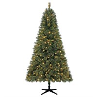 7.5' Pre-Lit Liberty Cashmere Christmas Tree