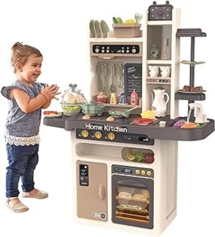 Play Kitchen - Kitchen Playset Pretend Food - Toy
