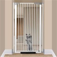 Uuoeebb 51.18" Extra Tall Cat Gate For Doorways,
