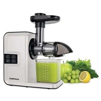 Chef'sChoice White Anti-Clog Masticatin Juicer