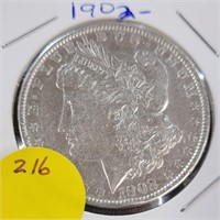 1902 MORGAN SILVER DOLLAR