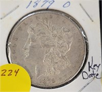 1879-O MORGAN SILVER DOLLAR