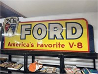 Metal Ford Dealership Sign