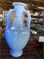 Blue Blown Glass Vase (newer)