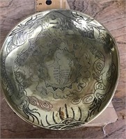 Chinese brass bowl
