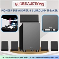 PIONEER SUBWOOFER & SURROUND SPEAKER