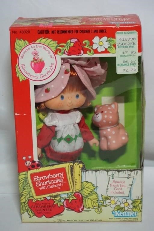 1982 Strawberry Shortcake & Custard
