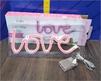 Neon "Love" Sign