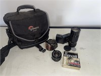 Camera Bag Lens and More