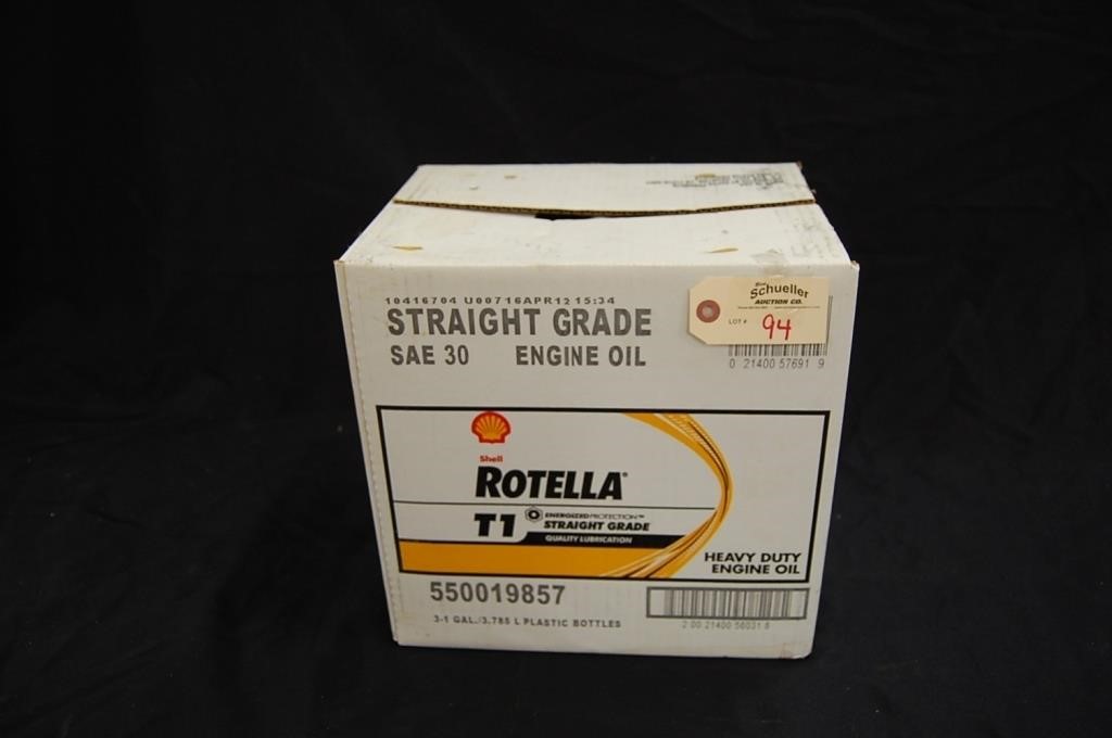 Shell Rotella T1 Straight Grade Oil- 3 Gallons