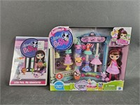 NIB Littlest Pet Shop Sugar Chic Shoppe & DVD