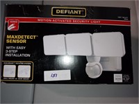 motion activated security light