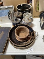 Group of Stoneware Items