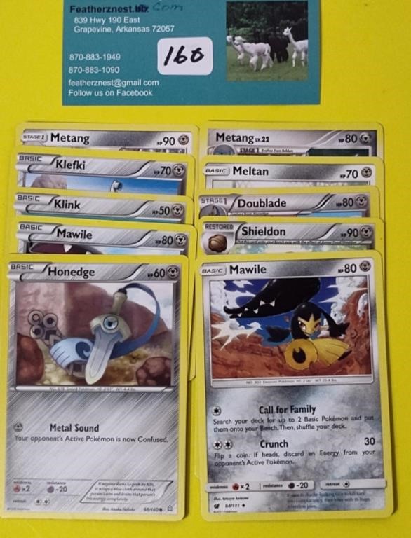 10 X Pokemon Cards Mawile and others