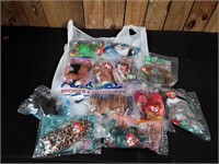 Bag of 1999 McDonald's TY Beanie Babies