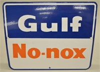 Gulf No-nox PPP Sign-White & Blue