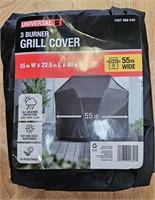 Universal 3 Burner Grill Cover-55 Inch