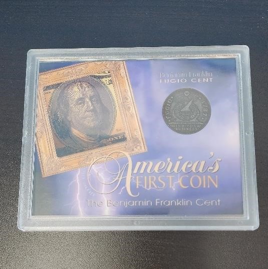 America's First Coin REPLICA Fugio Cent