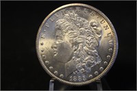 1885-CC Uncirculated Morgan Silver Dollar