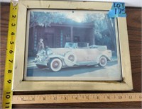 1932 Cadillac 4 dr Convertible Framed Print