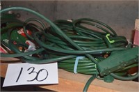 GREEN EXTENSION CORDS