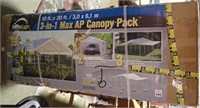 NEW IN BOX SHELTERLOG 10x20 MAX AP CANOPY
