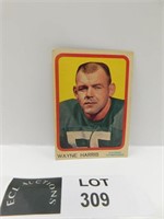 1963 TOPPS WAYNE HARRIS CFL FOOTBALL CARD