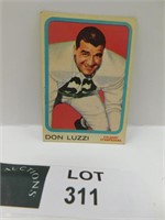 1963 TOPPS DON LUZZI CFL FOOTBALL CARD