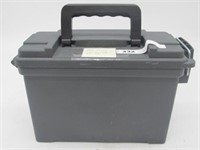 PLASTIC AMMO CAN FULL OF 110 ROUNDS OF 20 GAUGE