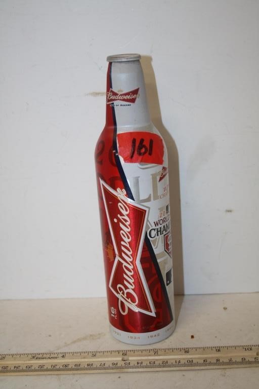 Budweiser 2011 World Series Champions Beer Bottle