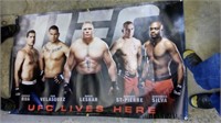 UFC BANNER George St-Pierre Silva Lesner & More