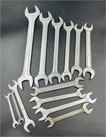13 Pc Bluepoint Open End Wrenches
