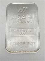 1oz AsaHi .999 Silver Bar