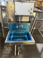 New! Advance Tabco 17” Wall Mount Hand Sink